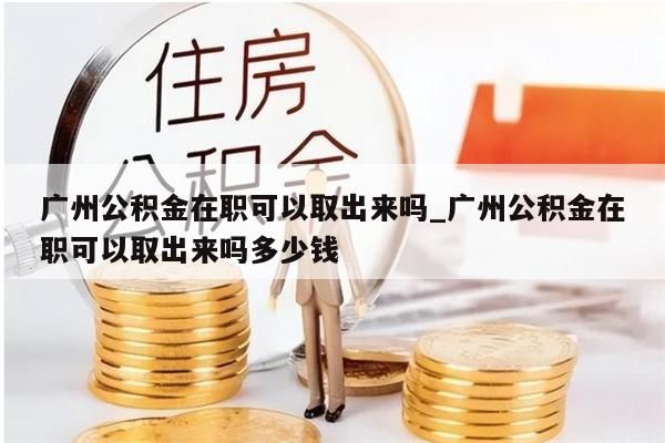 广州公积金在职可以取出来吗_广州公积金在职可以取出来吗多少钱