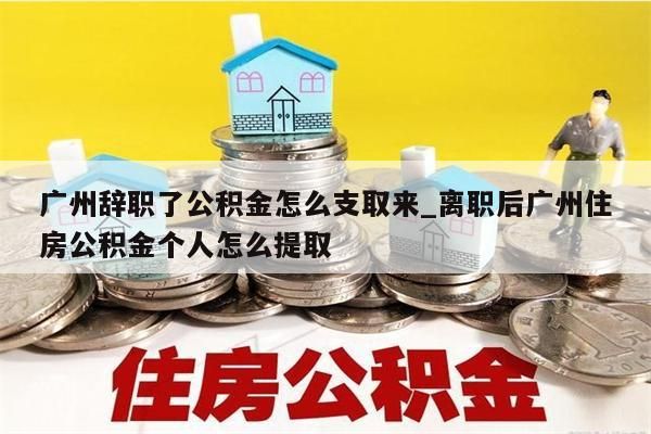 广州辞职了公积金怎么支取来_离职后广州住房公积金个人怎么提取